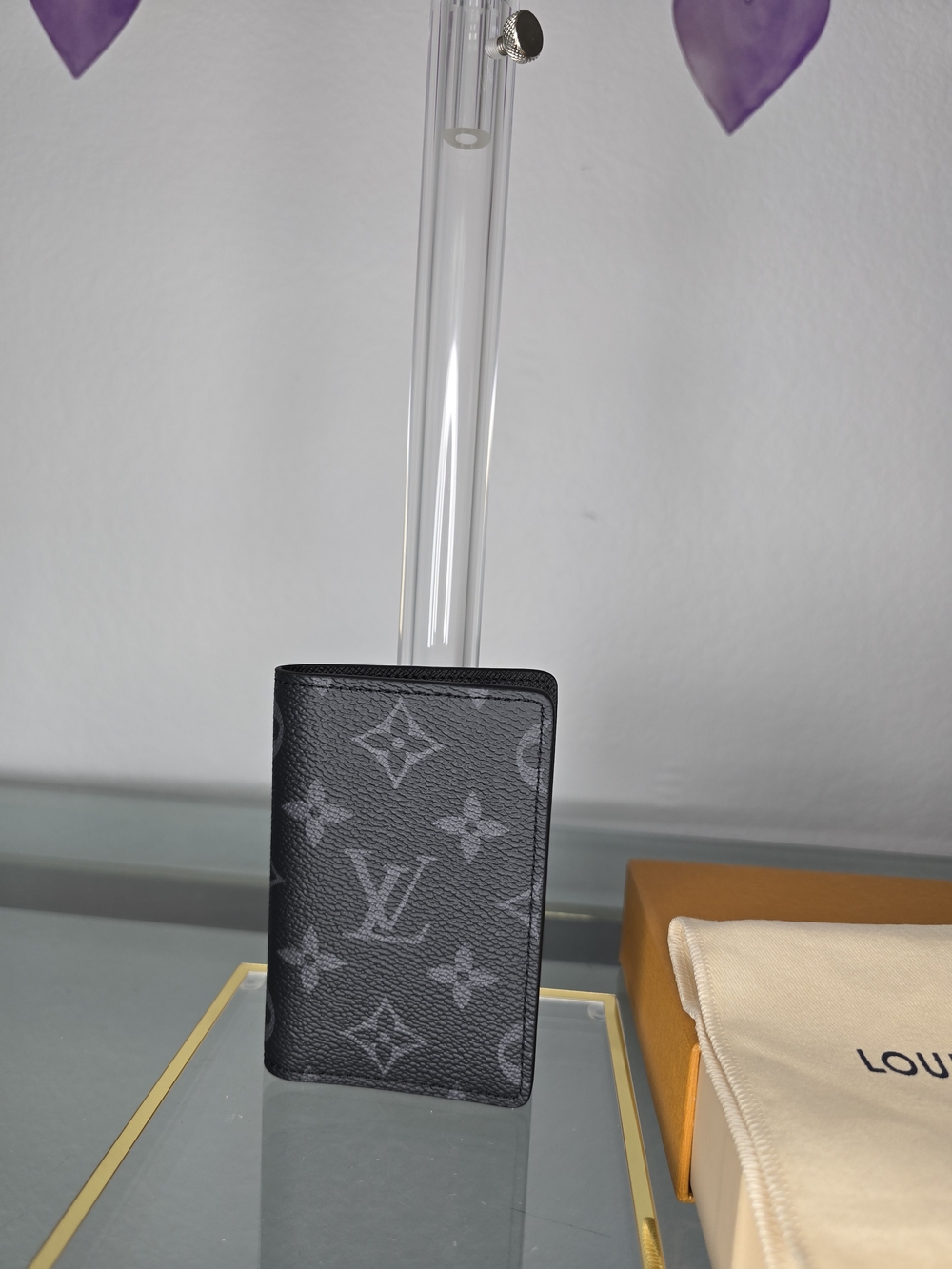 Louis Vuitton Black Monogram Eclipse Card Holder